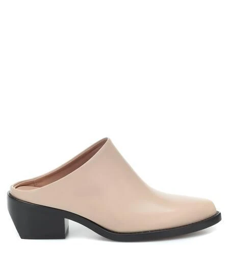 LEGRES Leather mules 4