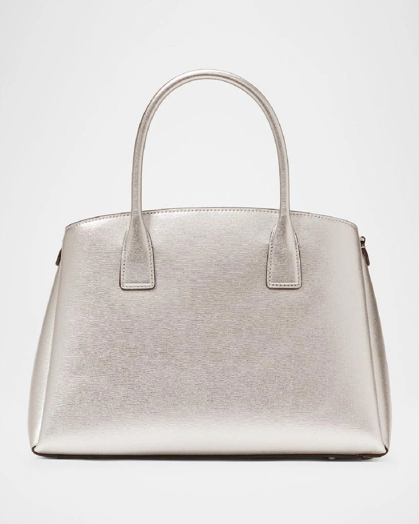 Kate Spade serena metallic leather satchel bag 4