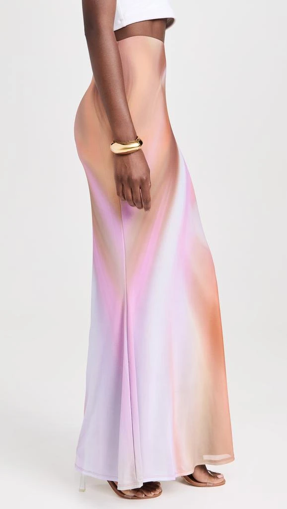 AFRM Tegan High Waist Maxi Skirt 3