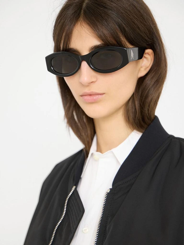 The Attico Berta Oval Acetate Sunglasses 1