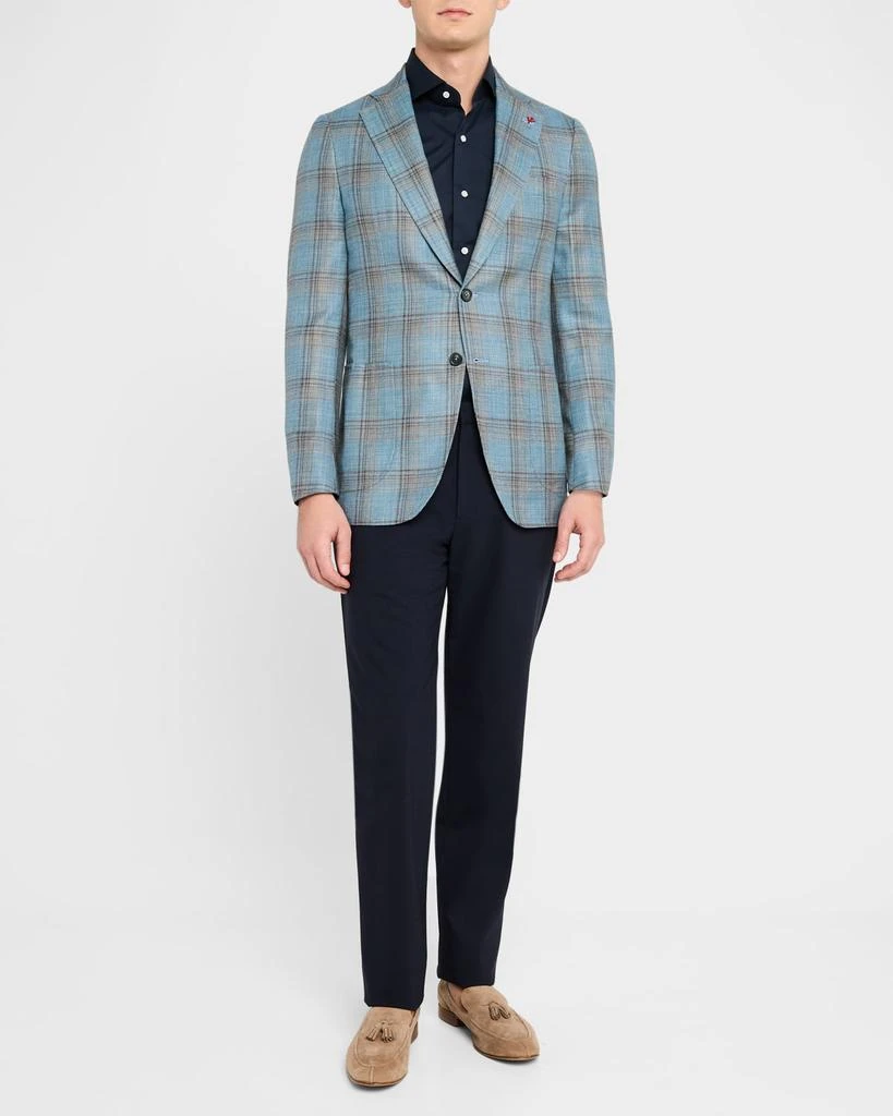 Isaia Men's Wool-Blend Plaid Sport Coat 2