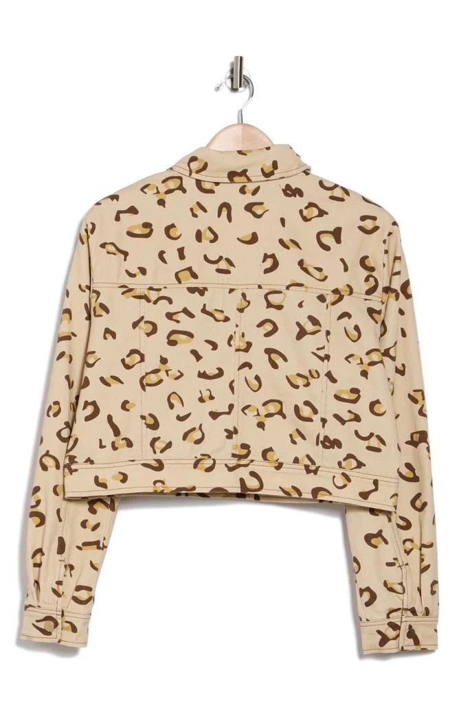 Avec Les Filles Cropped Cargo Trucker Jacket 6