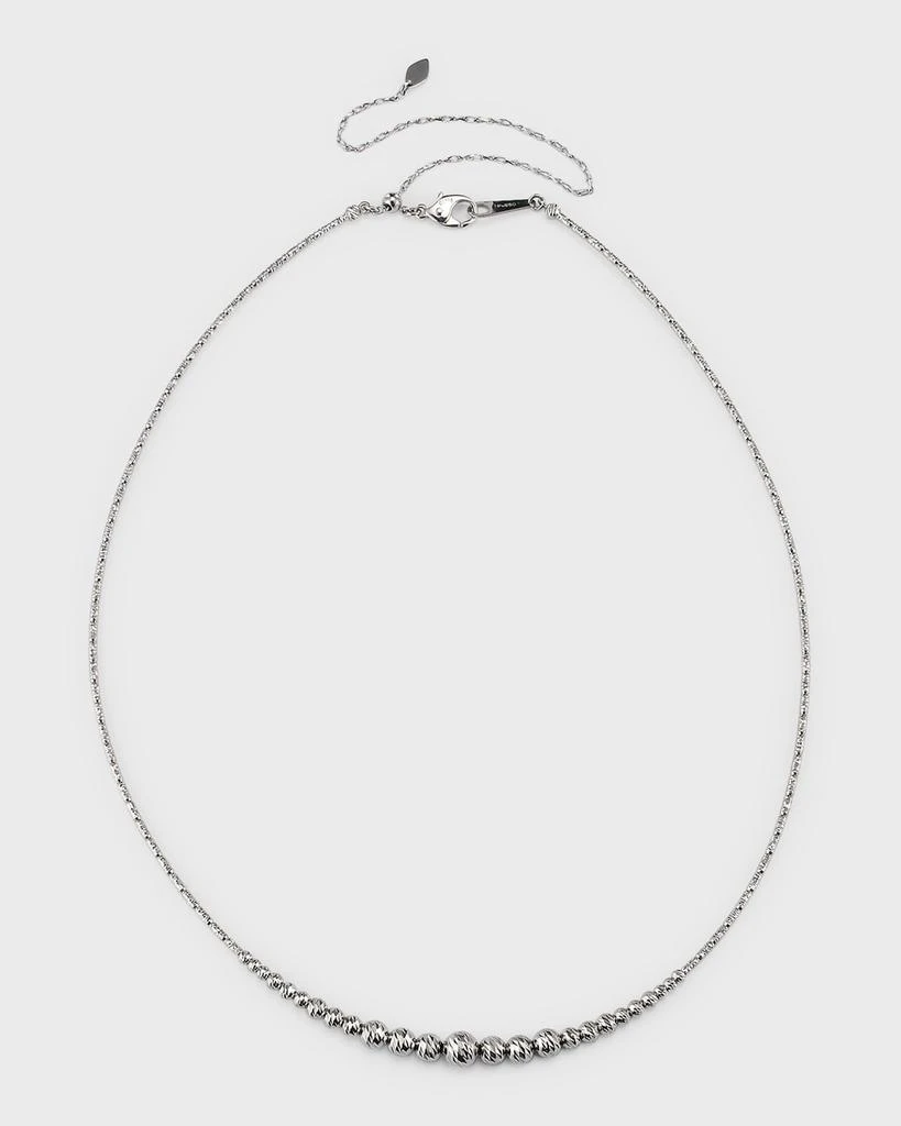 Platinum Born Platinum Graduated Ball Necklace 1