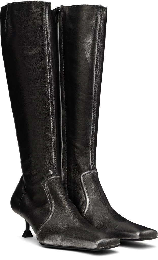 MIISTA Black Vikki Tall Boots 4
