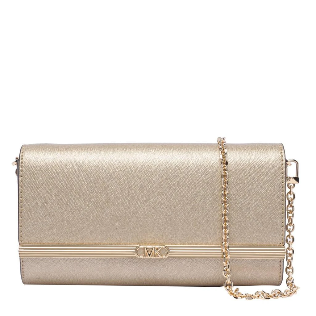 Michael Kors Michael Michael Kors Mona Large Metallic Clutch Bag 1