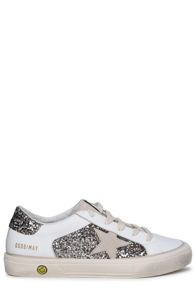 Golden Goose Golden Goose Kids N May Star Glittered Sneakers 1