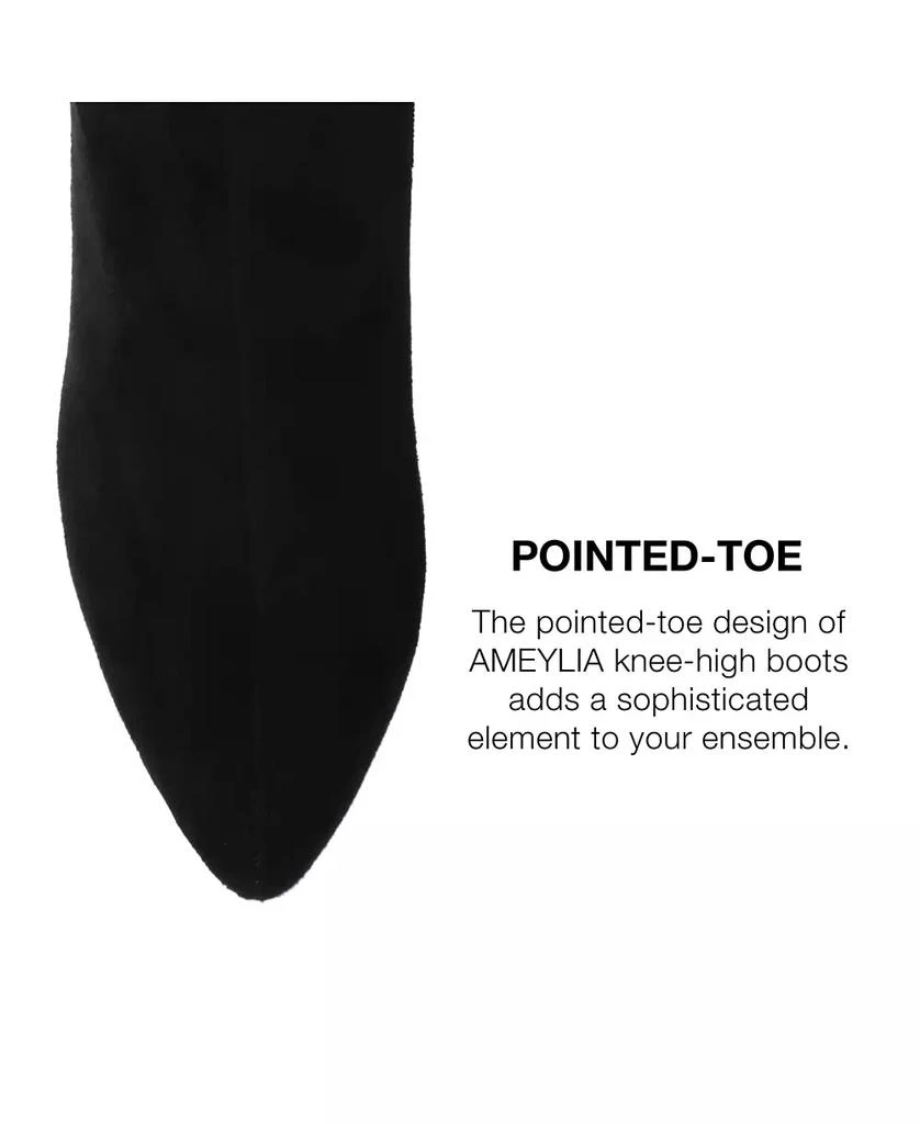 Journee Collection Women's Ameylia Block Heel Knee High Dress Boots 7