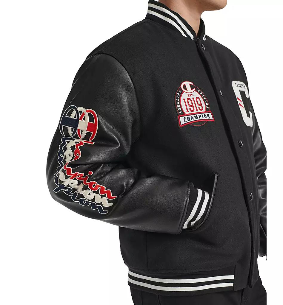 ◆ ◆ Men's Relaxed Fit Varsity CK Logo Patch Sho 21891461_110_main