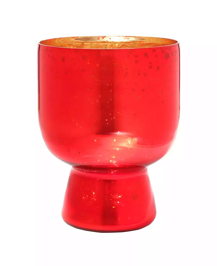 Mikasa Mercury Glass Hurricane, 8.5 Inches