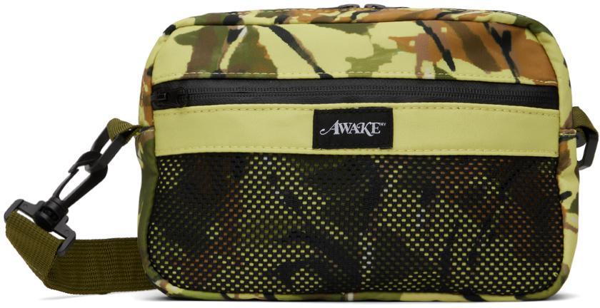 Awake NY Green Logo Bag