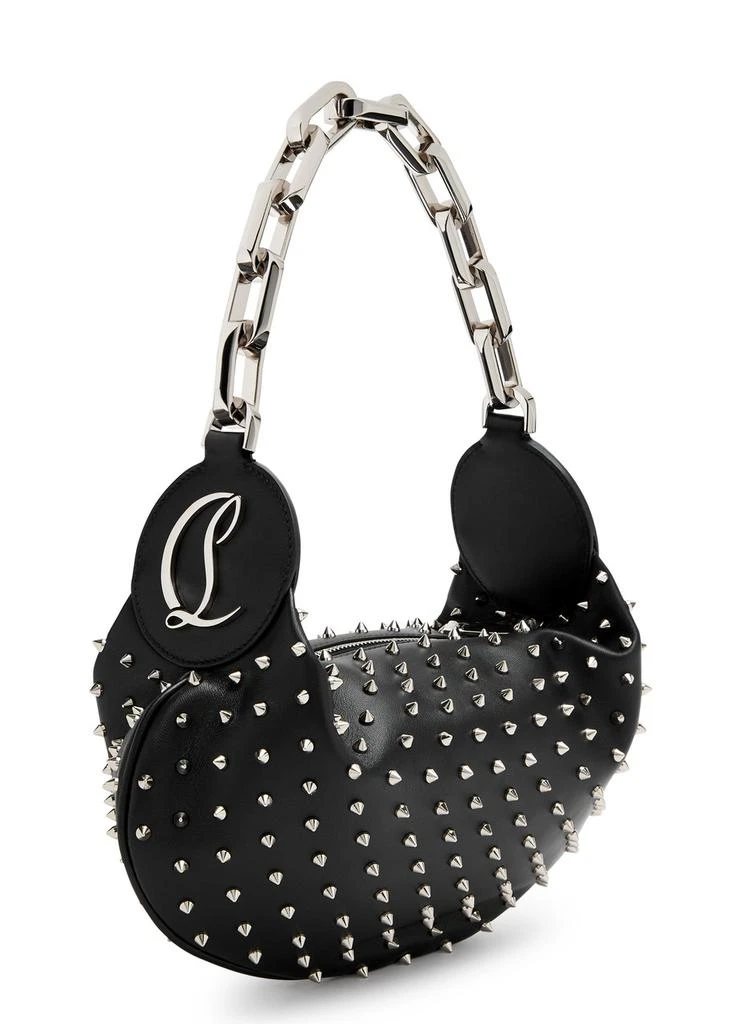 Christian Louboutin Le 54 spike-embellished leather shoulder bag 2