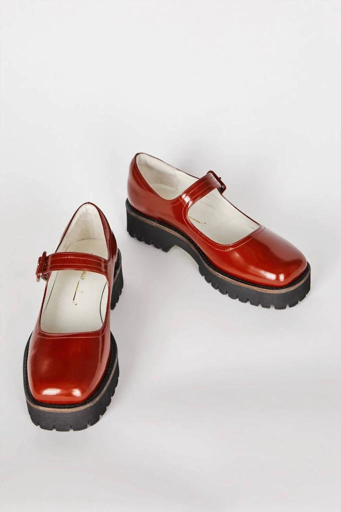 INTENTIONALLY BLANK Intentionally Blank - Veronica Mary Jane Lug Shoes 1