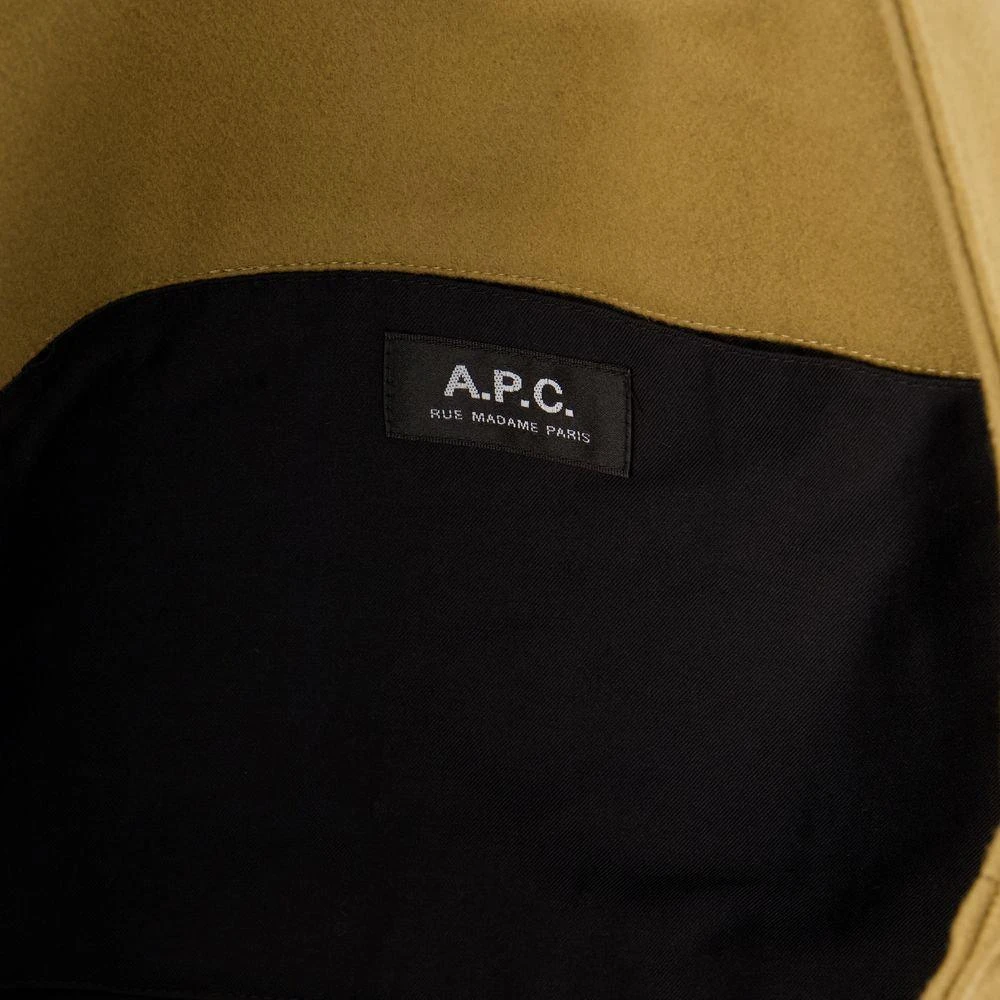 A.P.C. A.P.C. Logo Printed Top Handle Bag 4
