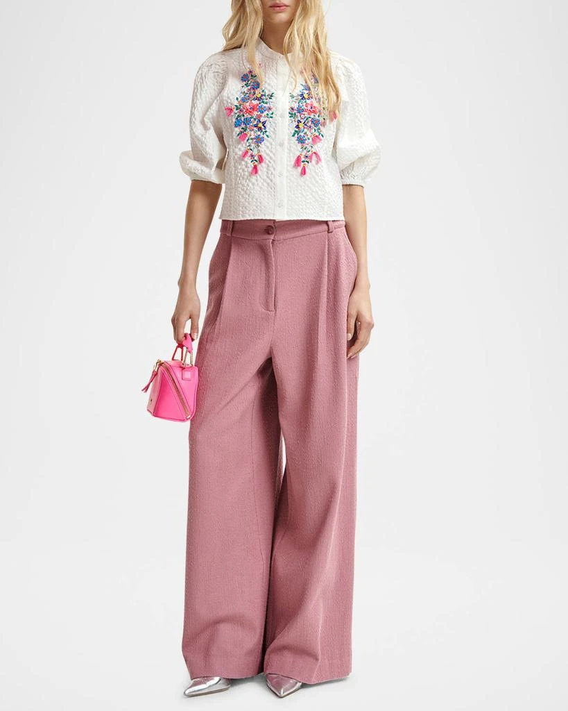 Essentiel Heartfelt Embellished Button-Front Shirt 2