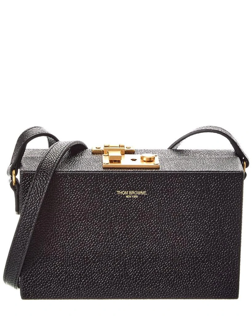 Thom Browne Mini Trunk Leather Crossbodies 1