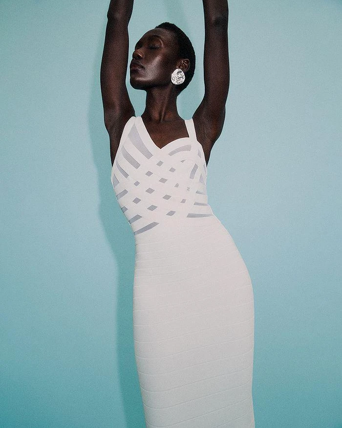 Herve Leger The Adeline Gown 3