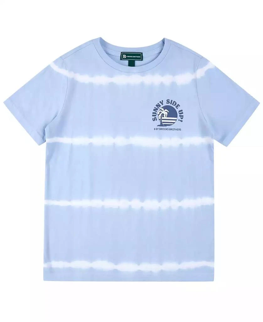 Brooks Brothers Big Boys Sunny Side Up Tie Dye Graphic T-Shirt 2