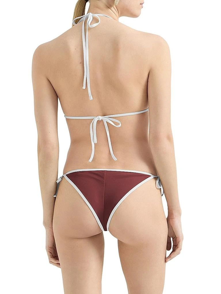Brunello Cucinelli Techno Jersey Bikini Top 3