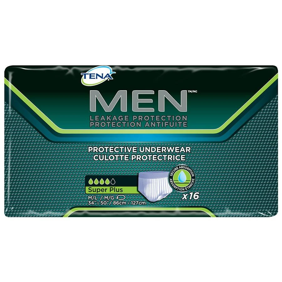 Tena Serenity Incontinence Underwear for Men Unscented, S/M 4
