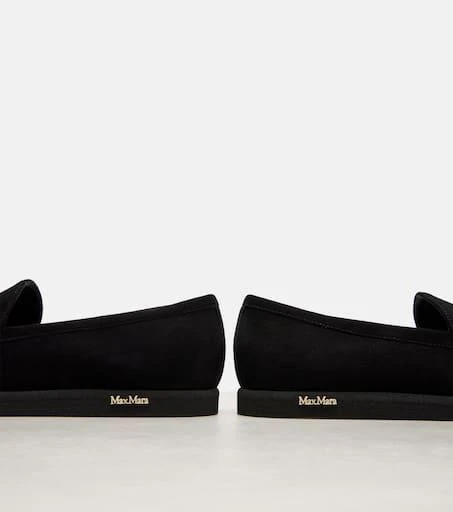 Max Mara Softmoc suede moccasins 5