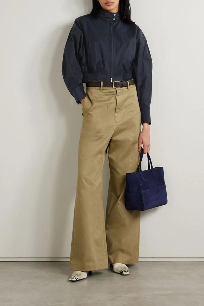 A.L.C. Elliot cropped cotton-blend shell jacket 2