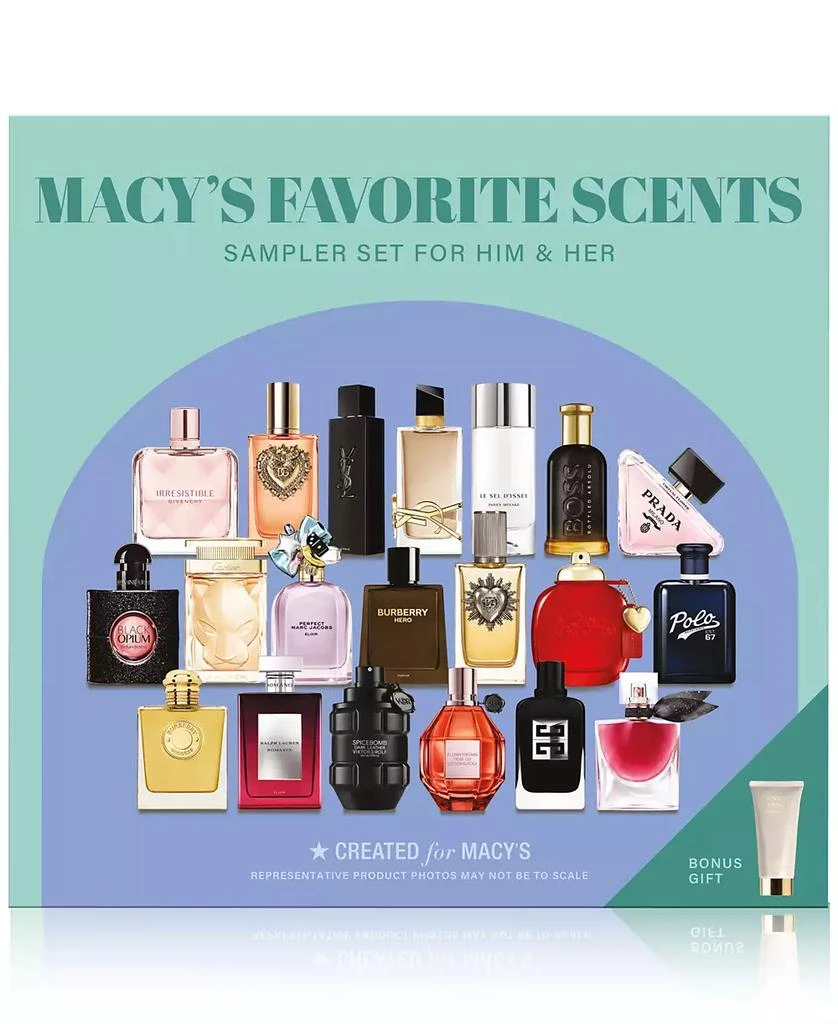 Created For Macy's 21-Pc. Macy's Favorite Scents Sampler Set For Him & Her, Exclusively at Macy's 1