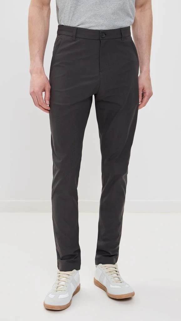 REIGNING CHAMP Stretch Warp Knit Coach's Slim Pants 6