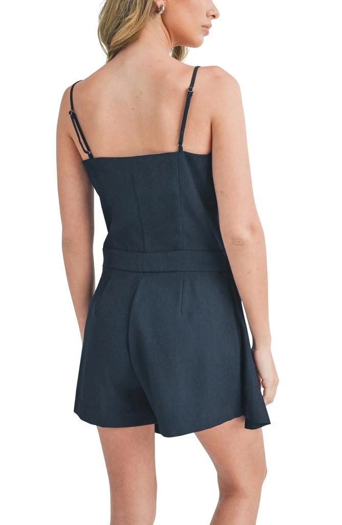 Lush Pleated Skirted Romper 3