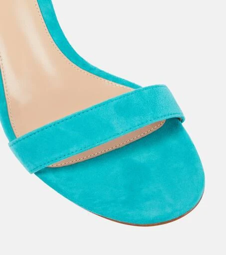 Gianvito Rossi Portofino 85 suede sandals 6
