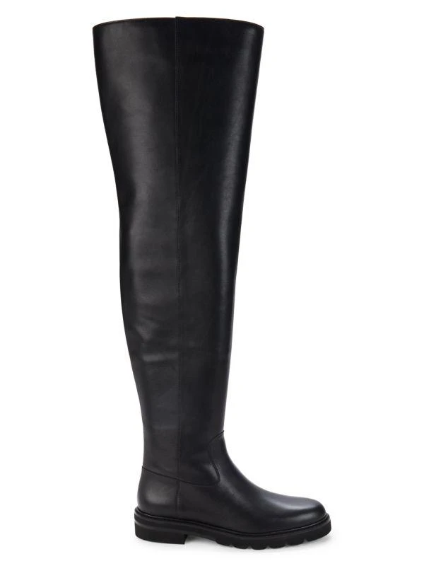 Stuart Weitzman Chicago Leather Thigh Boots 1