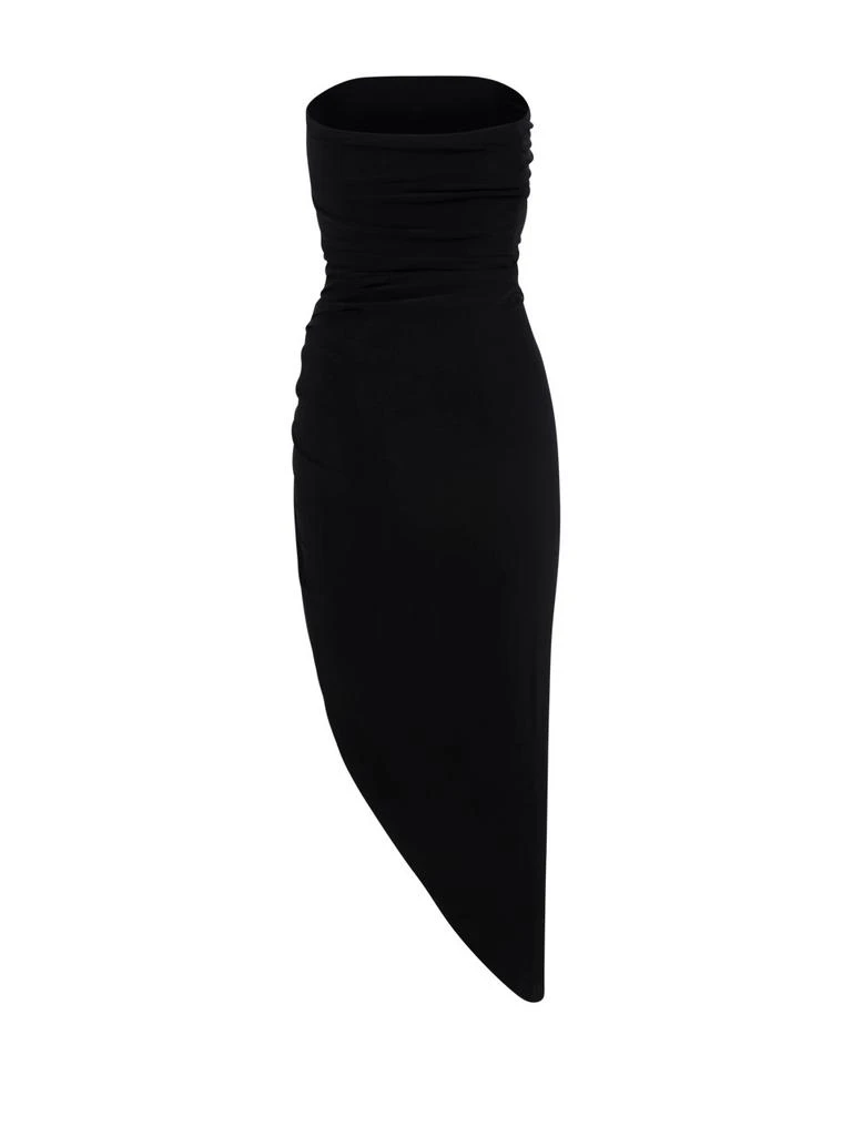 Norma Kamali Norma Kamali Strapless Asymmetric Dress 2