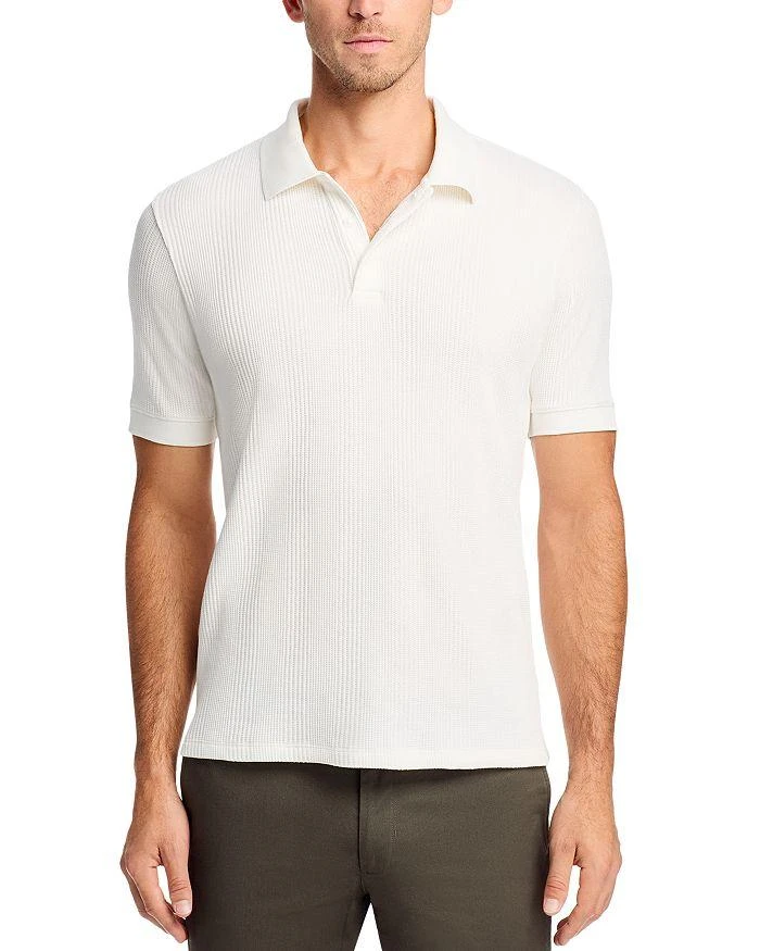 Vince Variegated Texture Polo Shirt 3