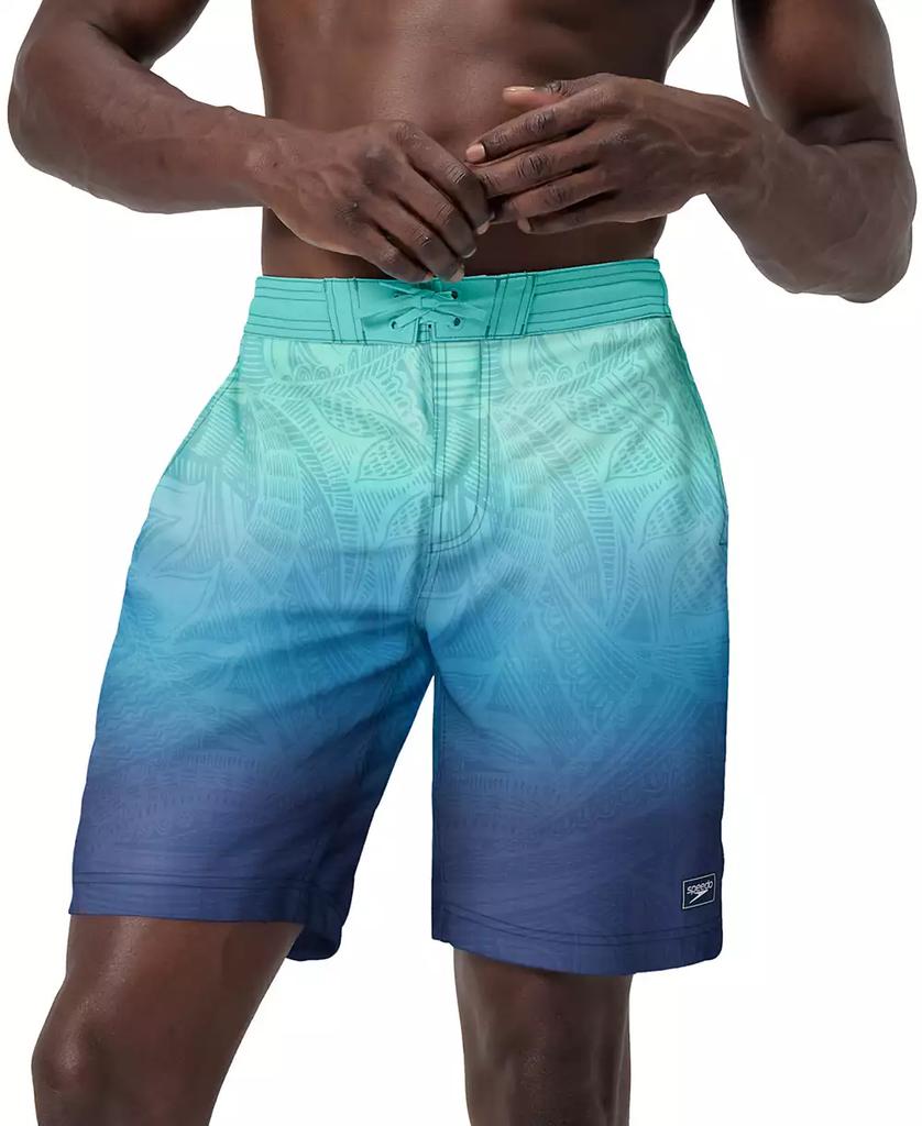 Speedo Men's Island Flow Bondi Basin Ombre Drawstring 9" Boardshorts