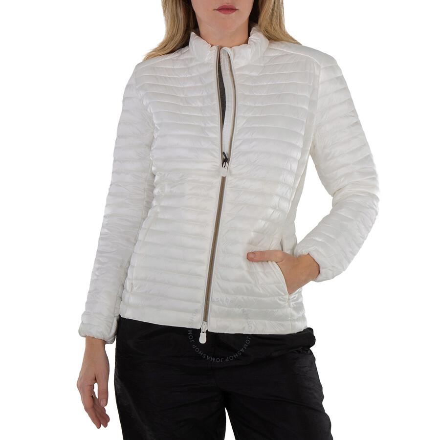 Save The Duck Off White Andreina Puffer Jacket