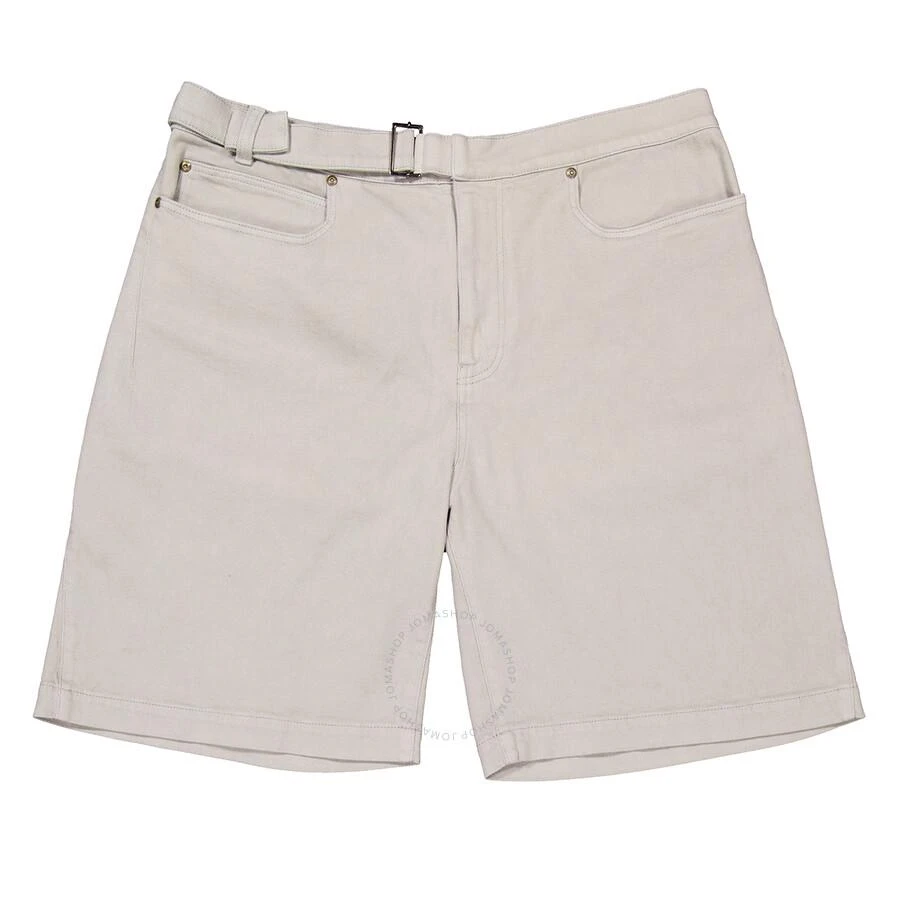 Zegna Beige Cotton Twill Shorts 1