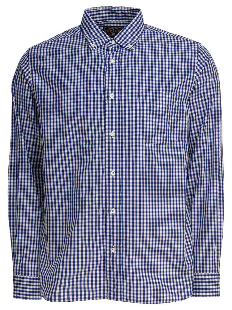 BEAMS PLUS Beams Plus Gingham Button-Down Shirt