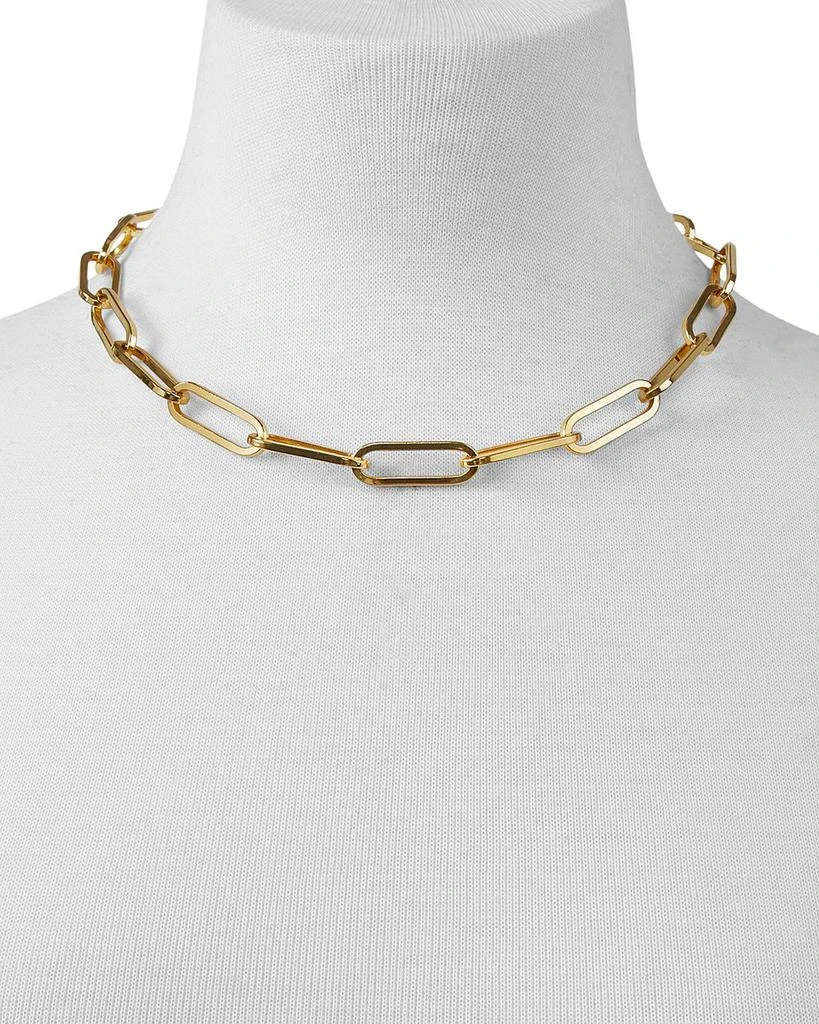 BAUBLEBAR Hera Large-Link Collar Necklace, 17"-20" 4