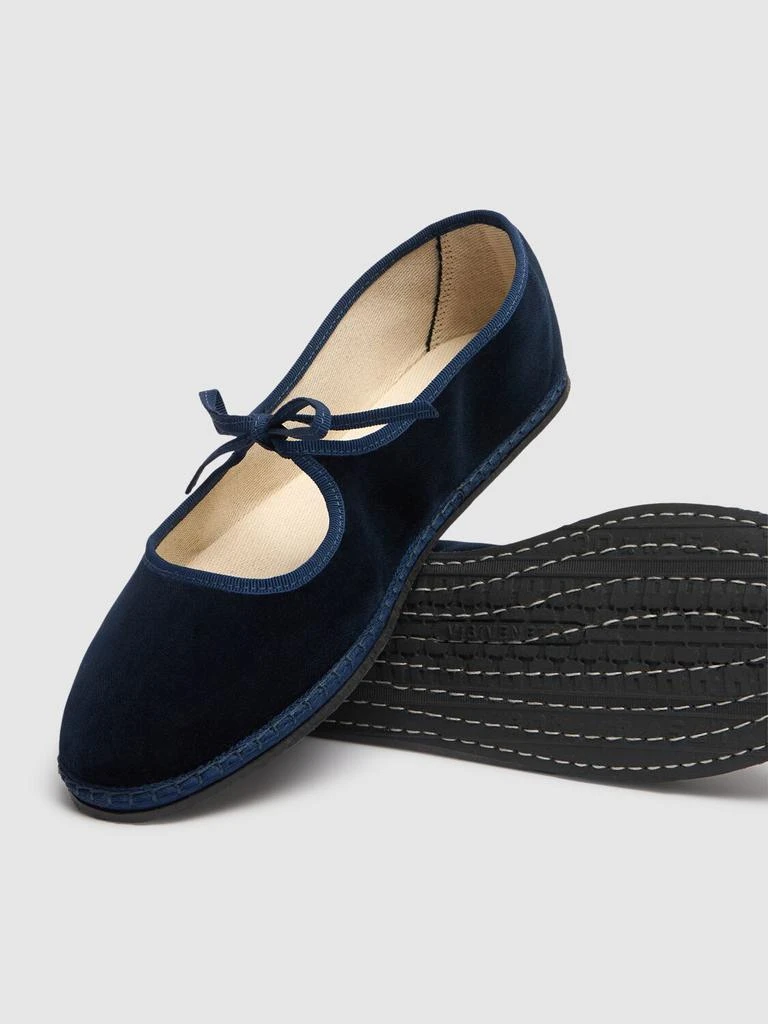 VIBI VENEZIA 10mm Brigitte Velvet Slippers 3