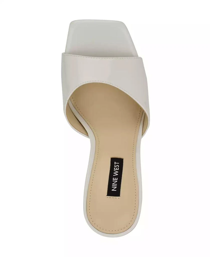 Nine West Women's Disko Square Toe Stiletto Sandals 4