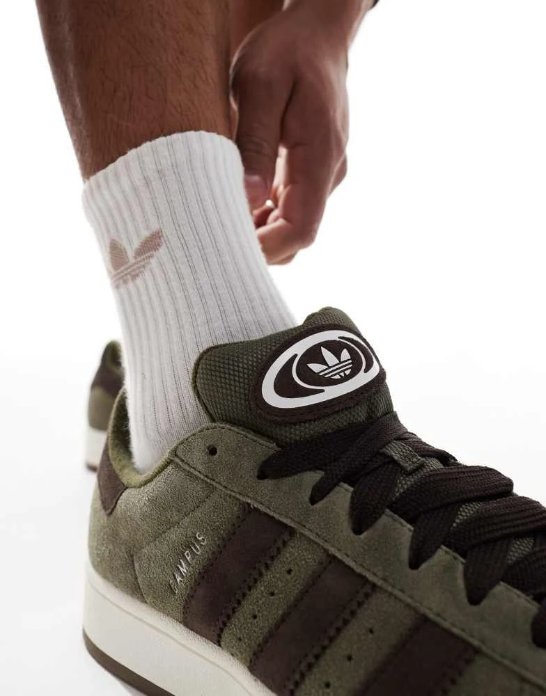 Adidas adidas Originals Campus 00 trainers in khaki 4