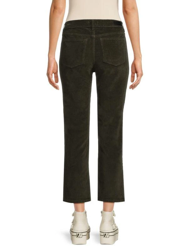 DL1961 Mara Corduroy Straight Cropped Pants 2