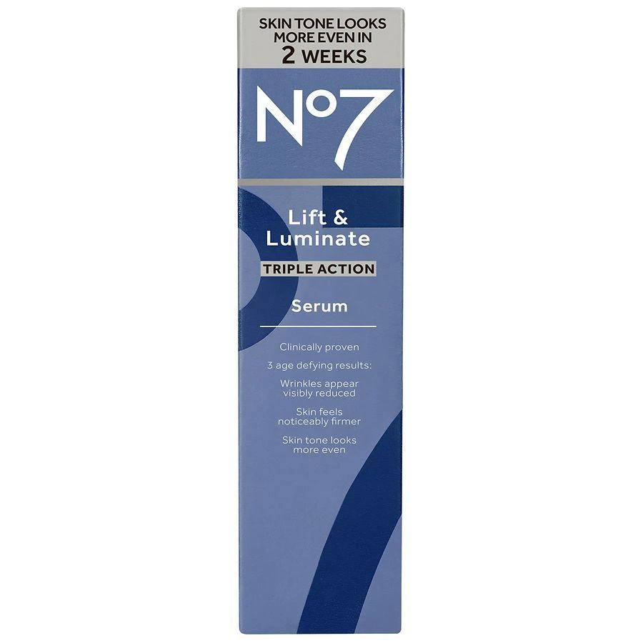 No7 Lift & Luminate Triple Action Face Serum 9