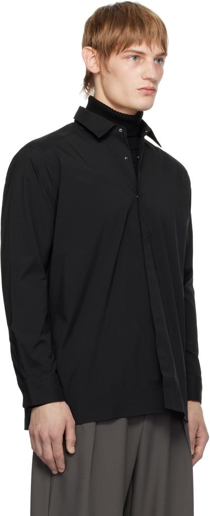 DESCENTE Black Primeflex Long Sleeve Shirt