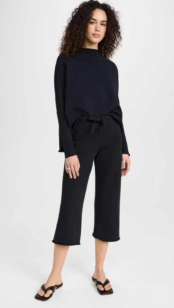 Frank & Eileen Cropped Wide Leg Sweatpants 4