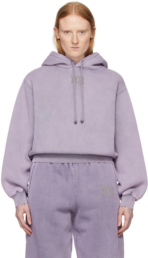 alexanderwang.t Purple Printed Hoodie