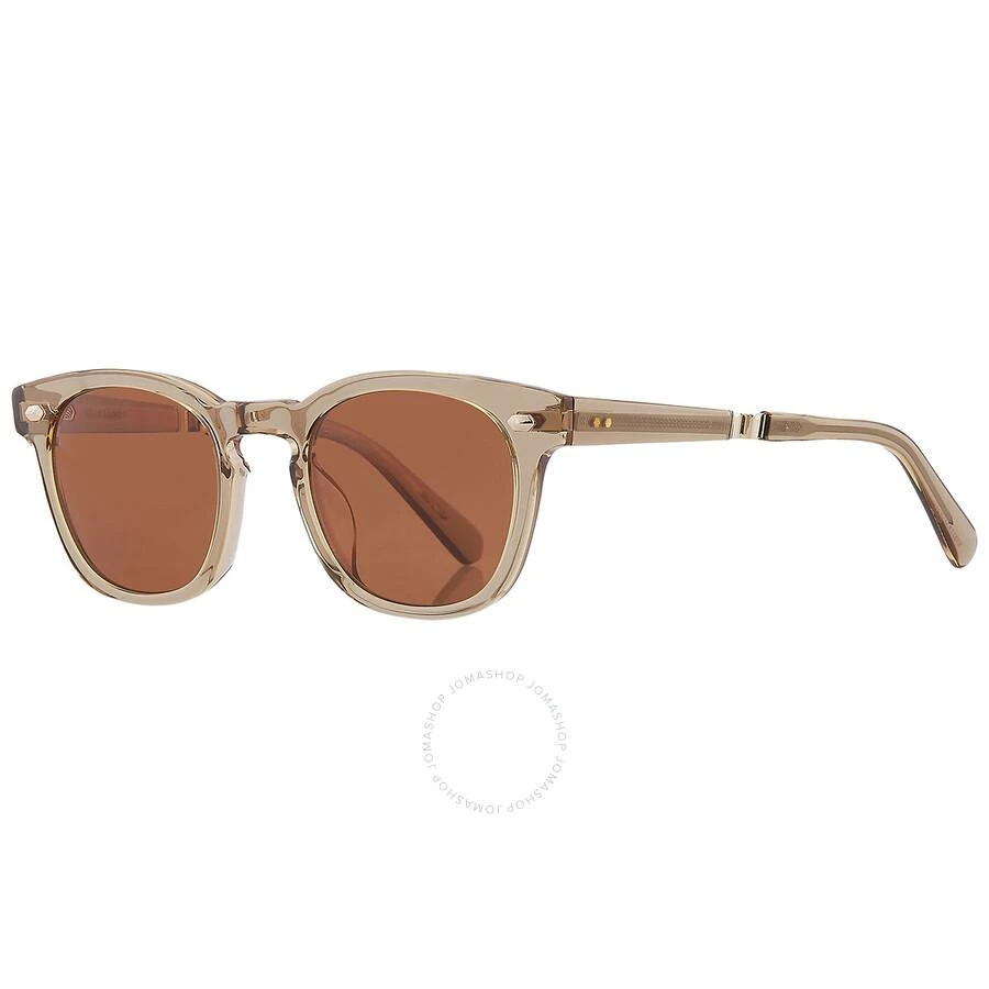 Mr. Leight HANALEI S Kona Brown Oval Sunglasses ML2022 OI-WG/KONBRN 45 3