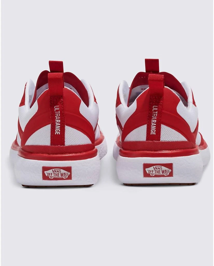 Vans Men's Ultrarange Exo Sneaker In White/red 4