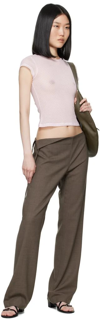 Paloma Wool Brown Sandal Trousers 4