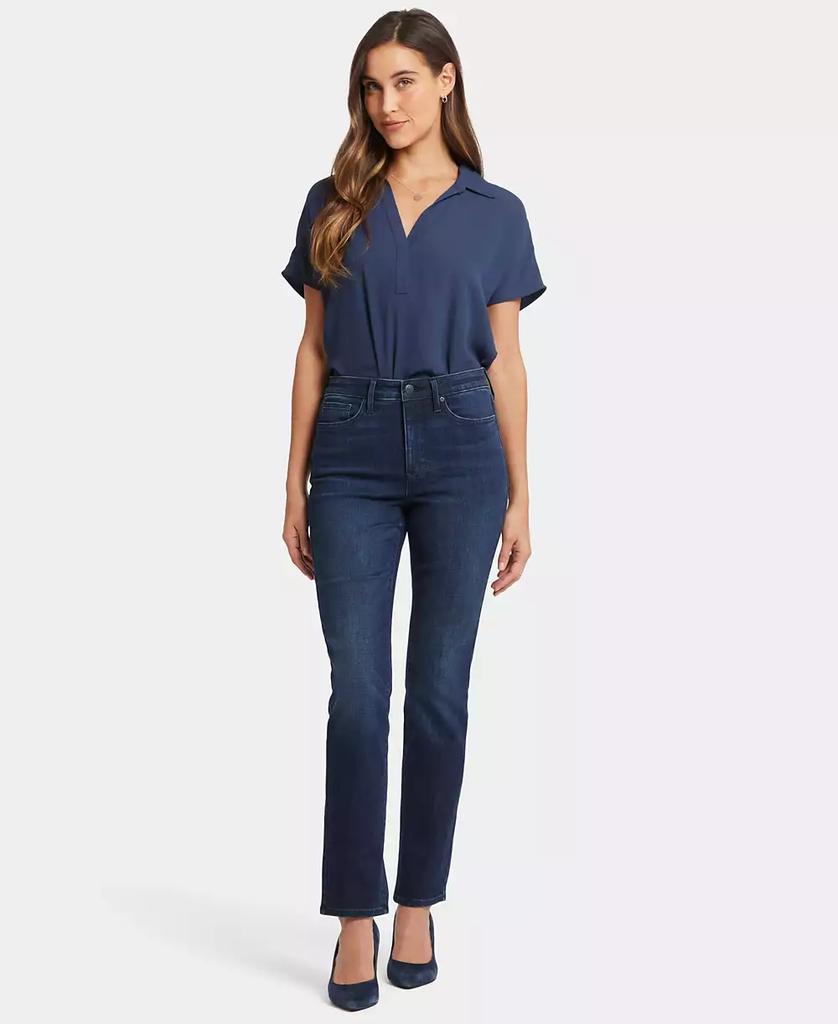 NYDJ Women's High Rise Sheri Slim Jeans