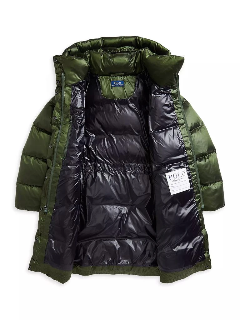Ralph Lauren Little Girl's & Girl's Puffer Down Hooded Jacket 2